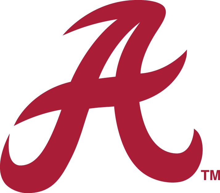 Alabama Crimson Tide 1976-2000 Secondary Logo diy DTF decal sticker